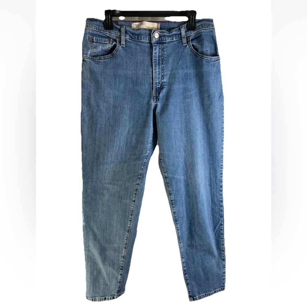 Levi's 550 Jeans Womens 14 Medium Wash Denim Relaxed Fit Tapered Leg